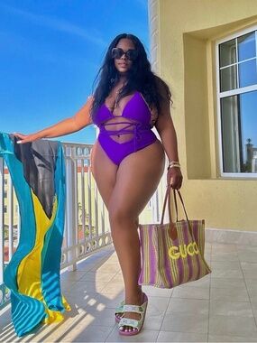 Gucci Multicolor Jute Tote Medium Logo Authentic Luxury Bag